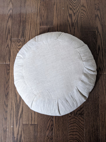 Travel Meditation Cushion (Grey)